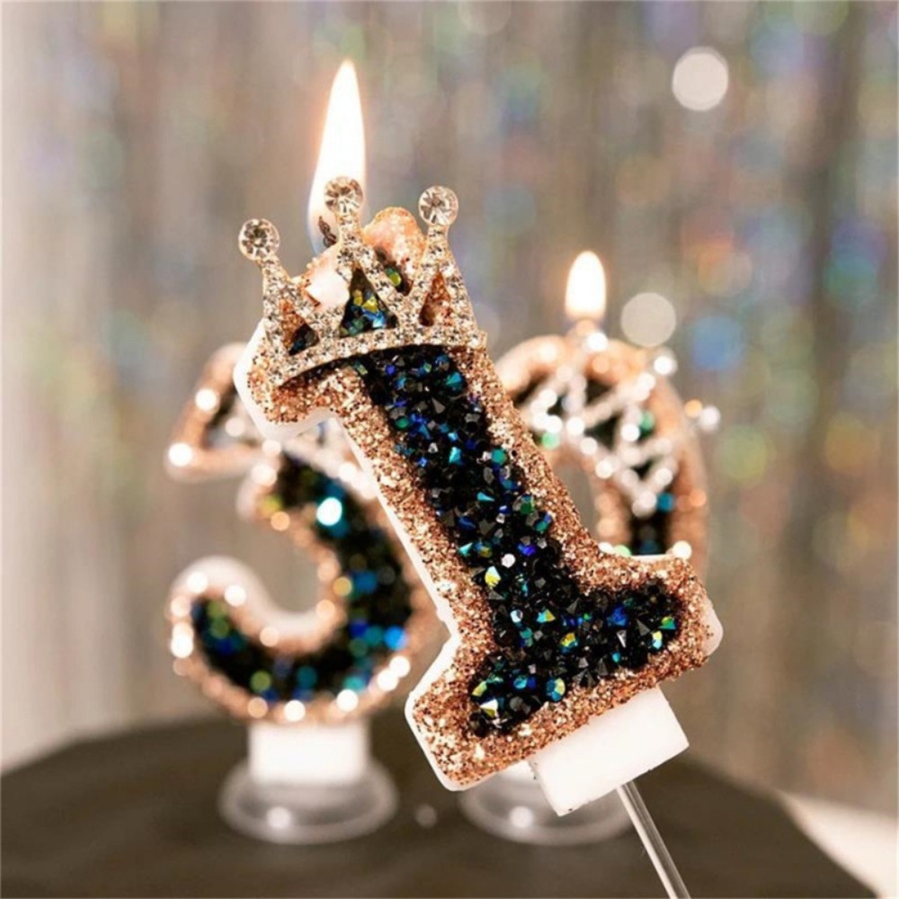 Luxury Crown Number Birthday C - đánh giá và giá Candle Supplies Luxury