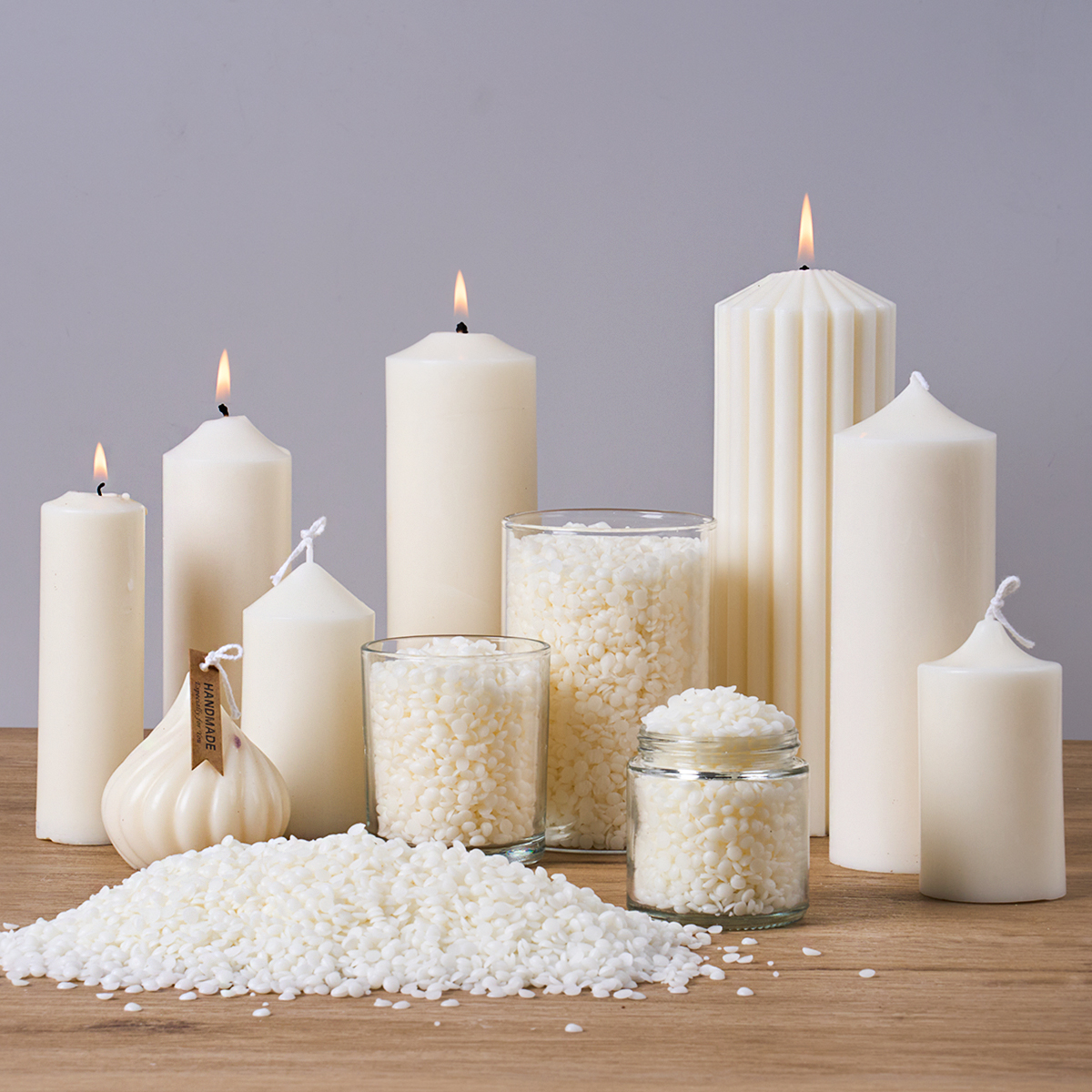 500g/1000g Natural Soy Wax DIY - đánh giá và giá Candle Making Supplies Usa