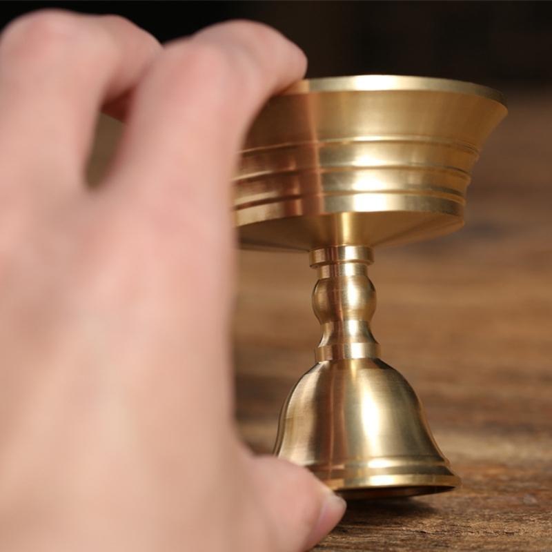 F19B Brass Oil Lamp Holder Sta - đánh giá và giá Candle Supplies Europe