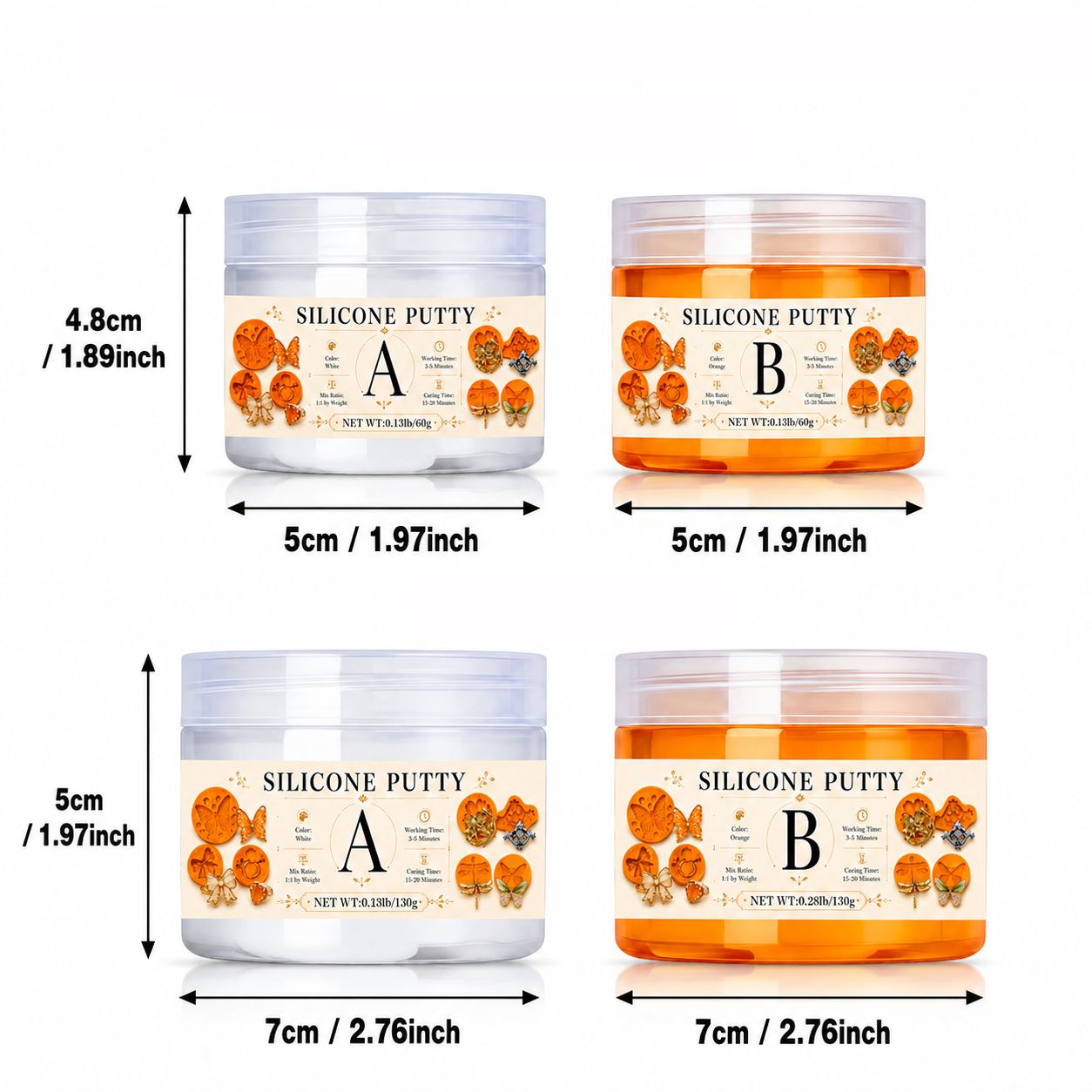 SILICONE PUTTY Making Kit, Fas - đánh giá và giá Candle Supplies Kit