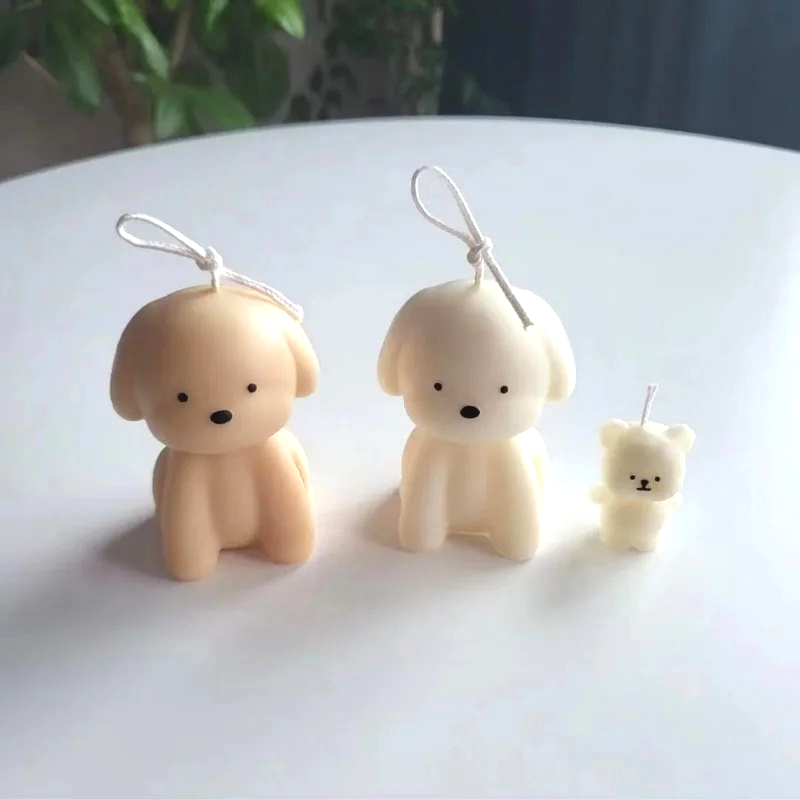 3D Puppy Scented Candle Silico - đánh giá và giá Candle Supplies Kit