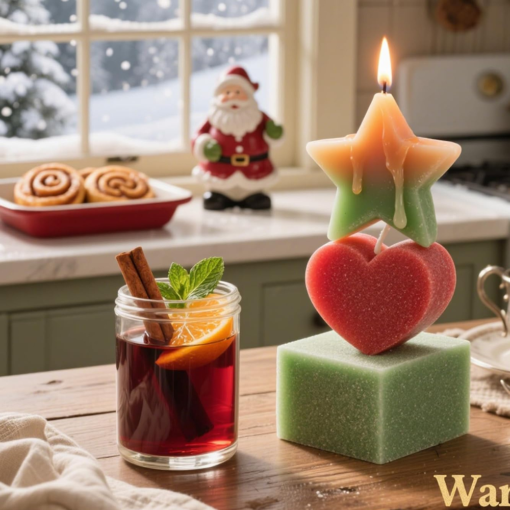100G Green White Red Sand Pear - đánh giá và giá Candle Supplies Kit