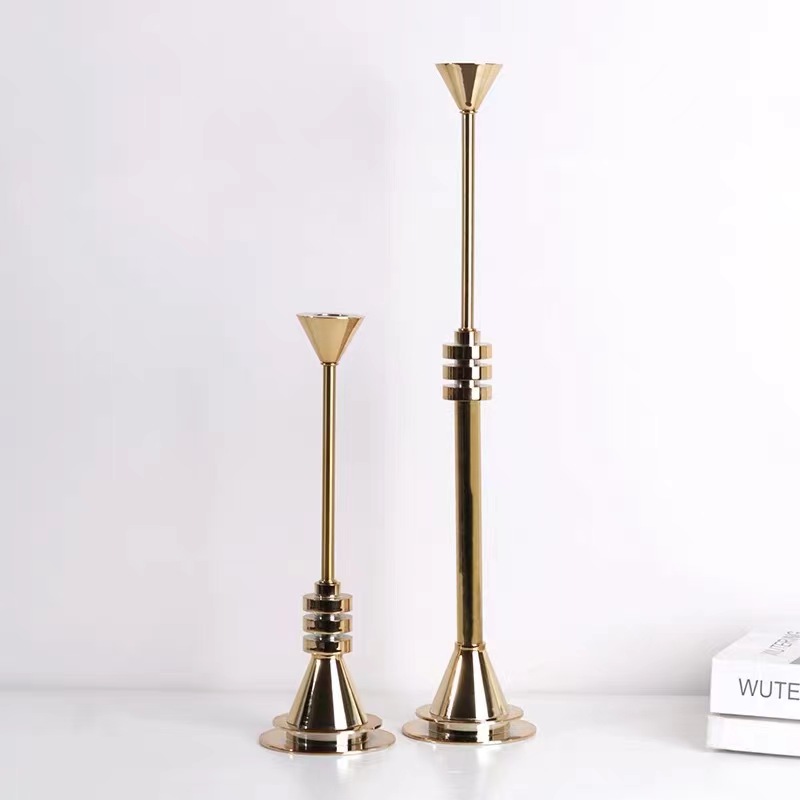 Luxury Gold Metal Candlestick  - đánh giá và giá Candle Supplies Luxury
