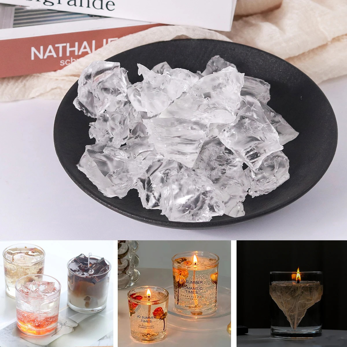 100G 7Colors Jelly Wax DIY Han - đánh giá và giá Candle Making Supplies Usa