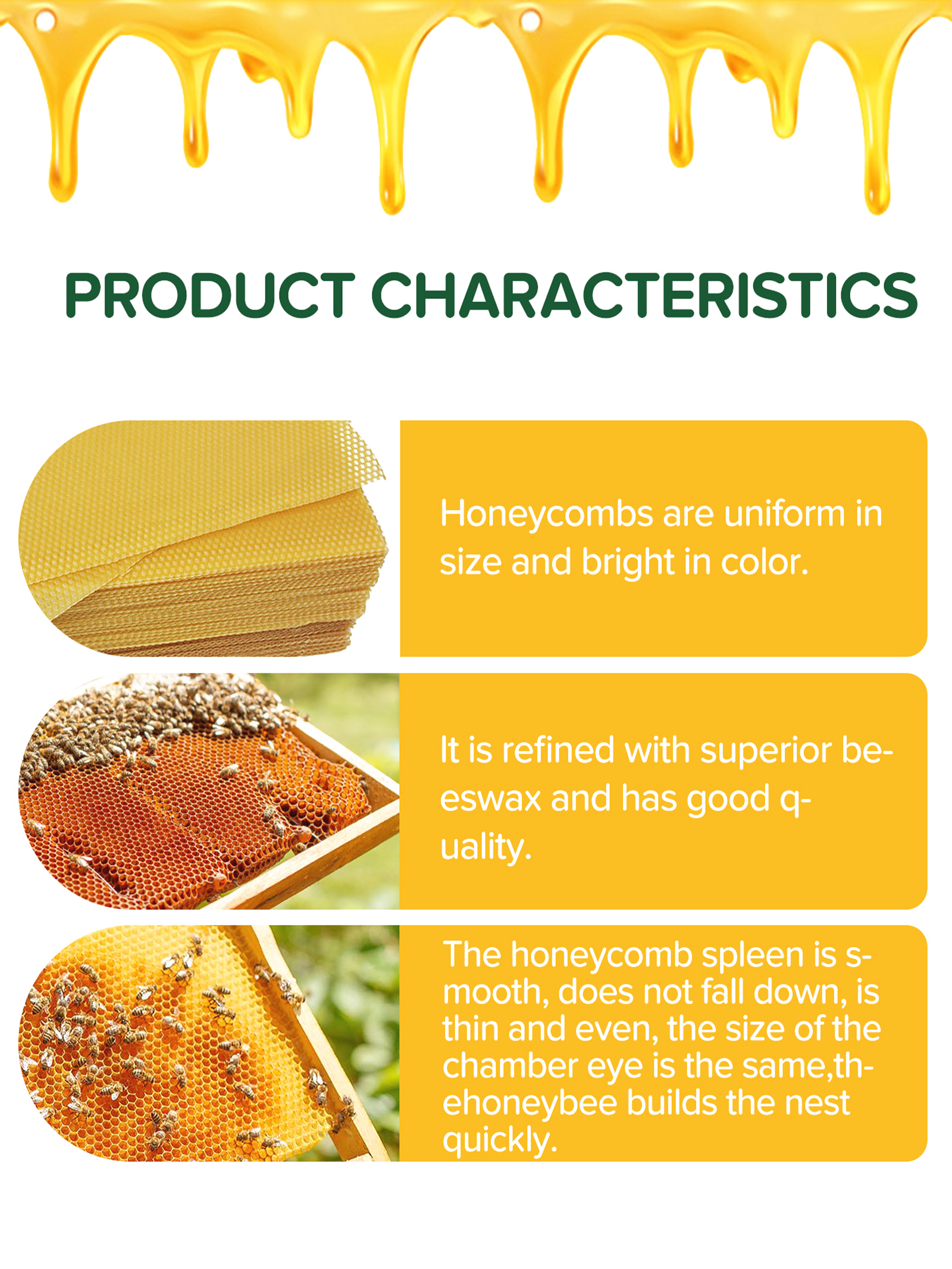 10Pcs Natural Honeycomb Bee Wa - đánh giá và giá Candle Making Supplies Usa