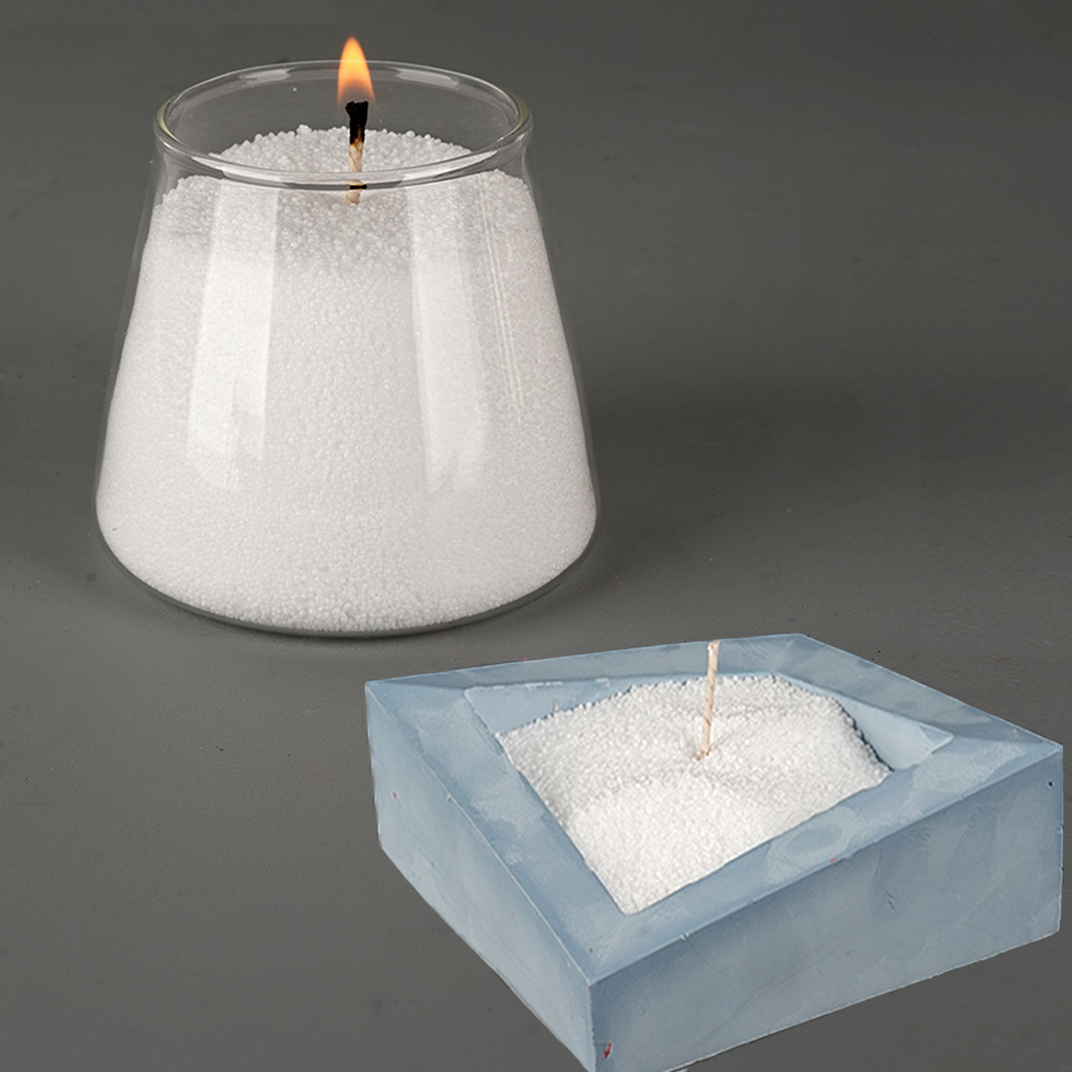 500g/1000g White Sand Wax Ice  - đánh giá và giá Candle Making Supplies Usa