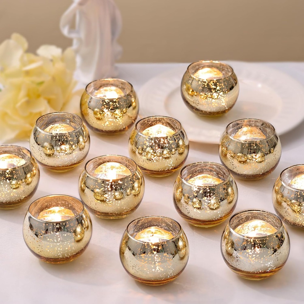 6/12Pcs Glass Candle Holders B - đánh giá và giá Candle Supplies Europe